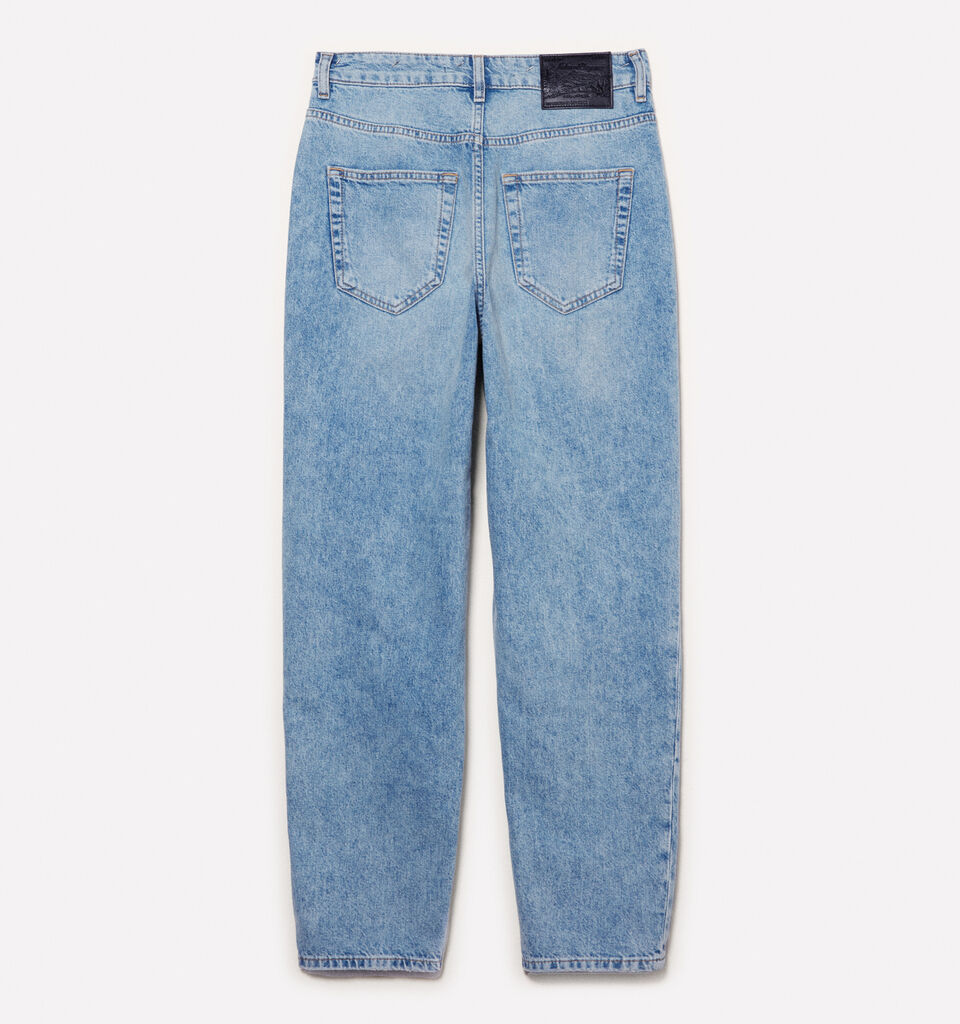 Τζιν Style 68 mom fit σε ανοιχτή απόχρωση - τζιν mom fit και boyfriend γυναικεία - Γαλαζιο | Sisley image number 6